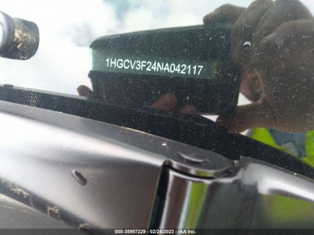 1HGCV3F24NA042117 Honda Accord Hybrid Sport