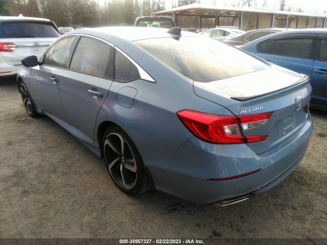 2021 HONDA ACCORD SEDAN SPORT SE VIN: 1HGCV1F42MA070440