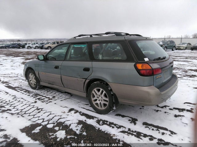 2003 SUBARU LEGACY WAGON OUTBACK VIN: 4S3BH665137643072