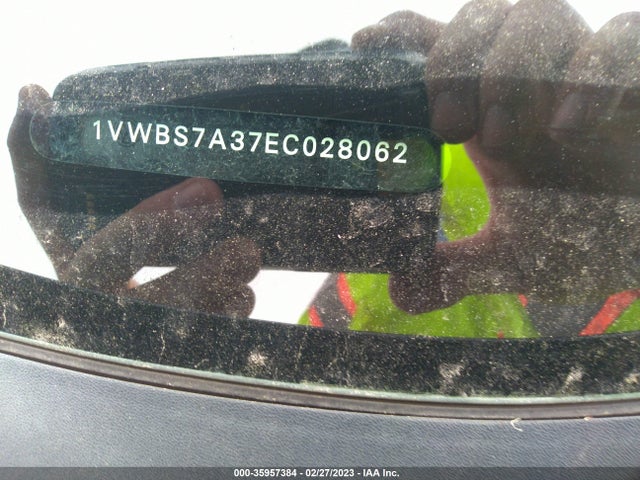1VWBS7A37EC028062 Volkswagen Passat Se W/sunroof