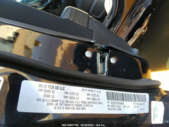 2C3CDXCT6KH730899 Dodge CHARGER R/T