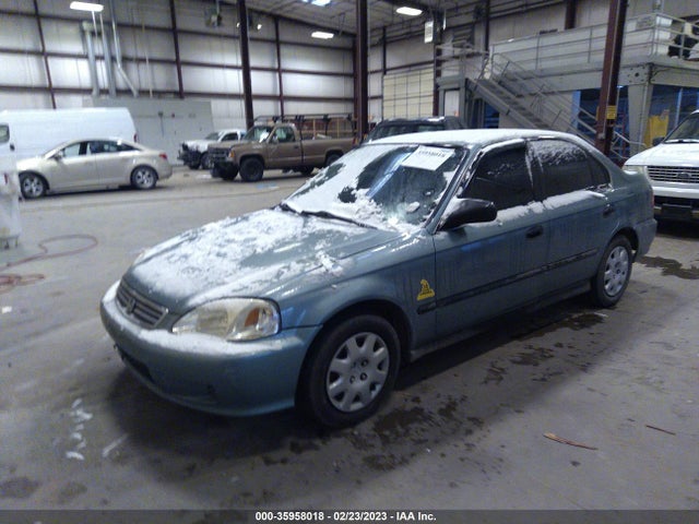 Honda Civic Lx 2000 2HGEJ6576YH603720 Image 2