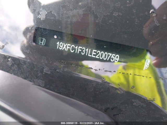 Honda Civic Sedan Ex 2020 19XFC1F31LE200759 Image 9