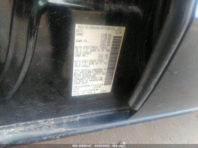 Nissan Frontier Sv V6 2017 1N6AD0ER8HN714518 Image 10