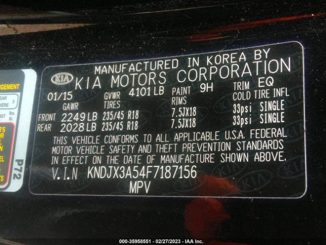 KNDJX3A54F7187156 KIA Soul !