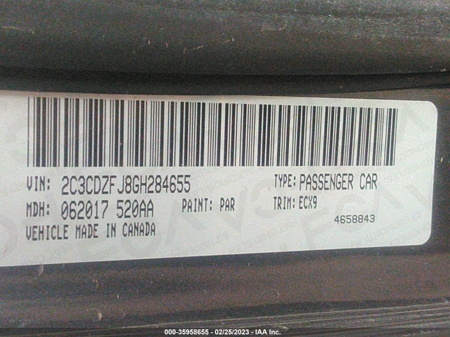 Dodge Challenger R/t Scat Pack 2016 2C3CDZFJ8GH284655 Image 9