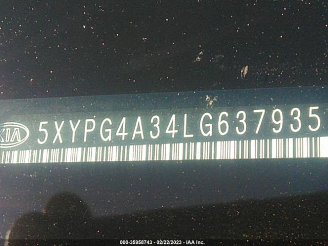 5XYPG4A34LG637935 KIA SORENTO LX