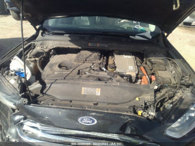 3FA6P0RUXER304445 Ford Fusion Titanium Hybrid