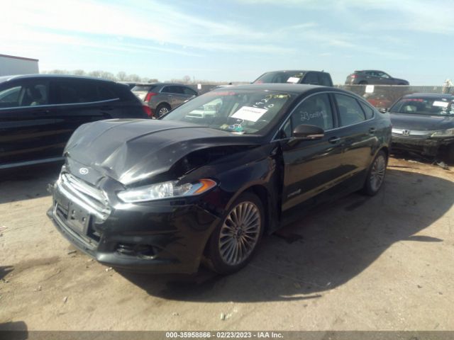 3FA6P0RUXER304445 Ford Fusion Titanium Hybrid