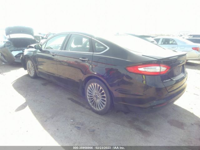 3FA6P0RUXER304445 Ford Fusion Titanium Hybrid