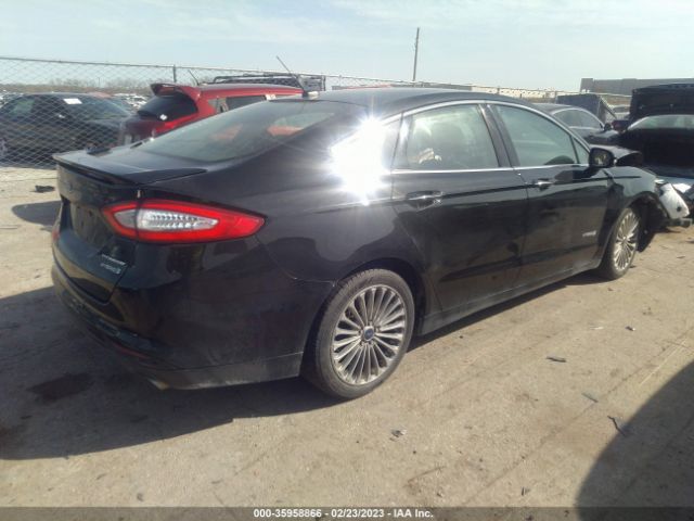 3FA6P0RUXER304445 Ford Fusion Titanium Hybrid