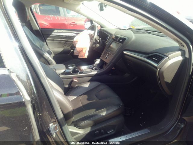 3FA6P0RUXER304445 Ford Fusion Titanium Hybrid