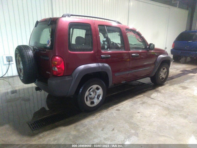 2003 JEEP LIBERTY SPORT VIN: 1J4GL48K13W548555