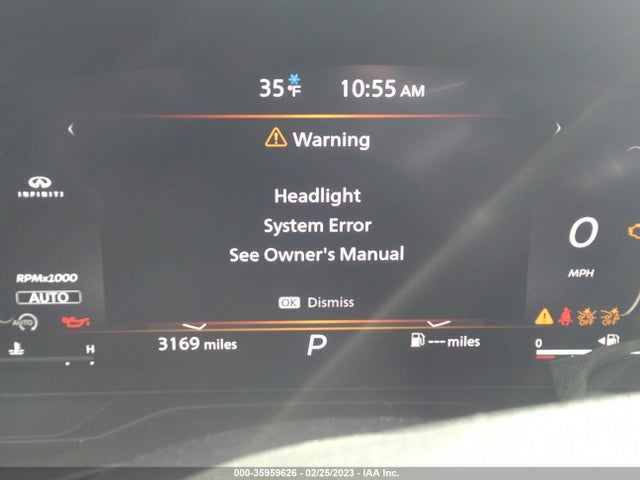 2023 Infiniti QX60, VIN: 5N1DL1GSXPC345644