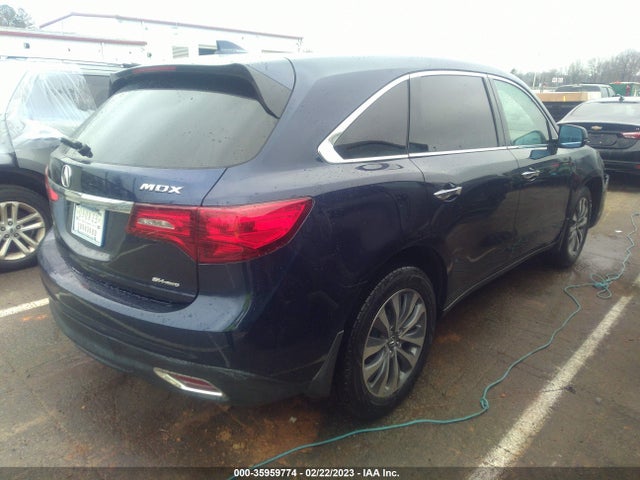 Acura Mdx Tech Pkg 2014 5FRYD4H44EB017817 Image 4