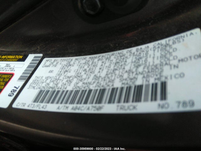 2009 TOYOTA TACOMA VIN: 3TMLU42N39M024434