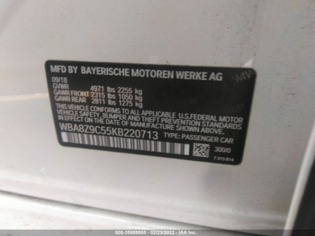 WBA8Z9C55KB220713 BMW 3 Series 330i Xdrive