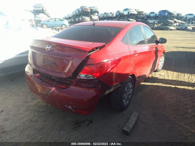 2016 HYUNDAI ACCENT SE VIN: KMHCT4AE0GU992080