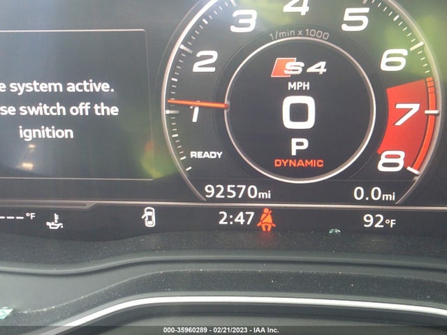 WAUB4AF48JA067645 Audi S4 Premium Plus