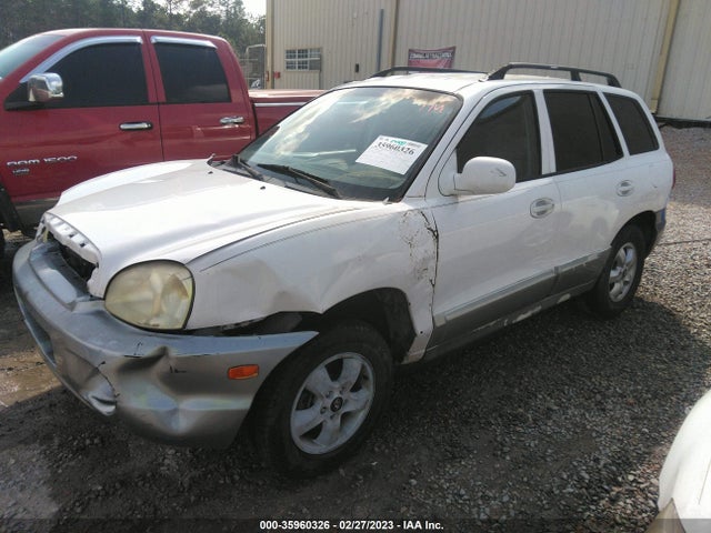 2005 HYUNDAI SANTA FE GLS VIN: KM8SC13DX5U962385