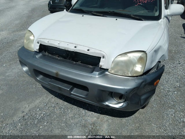 2005 HYUNDAI SANTA FE GLS VIN: KM8SC13DX5U962385