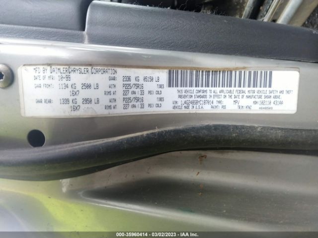 1J4G248S8YC187014 Jeep Grand Cherokee Laredo