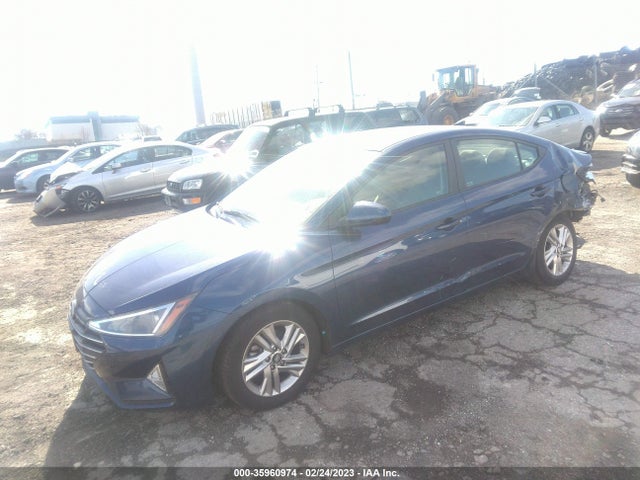 2019 HYUNDAI ELANTRA SEL VIN: 5NPD84LF3KH473656