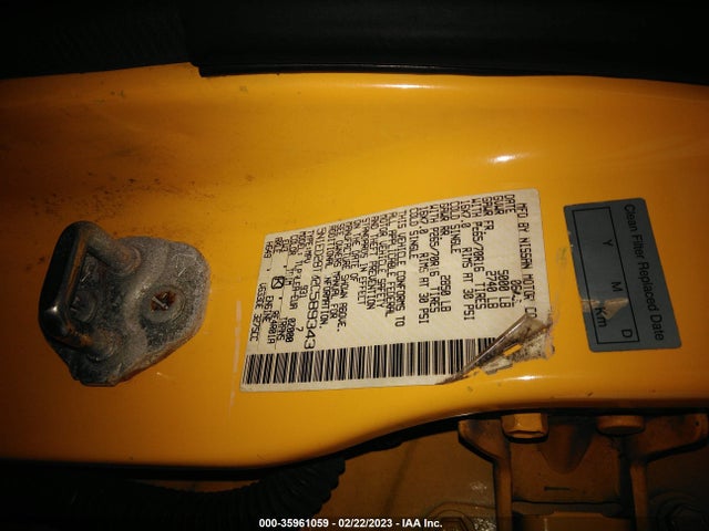 2002 NISSAN XTERRA XE VIN: 5N1ED28T02C589343