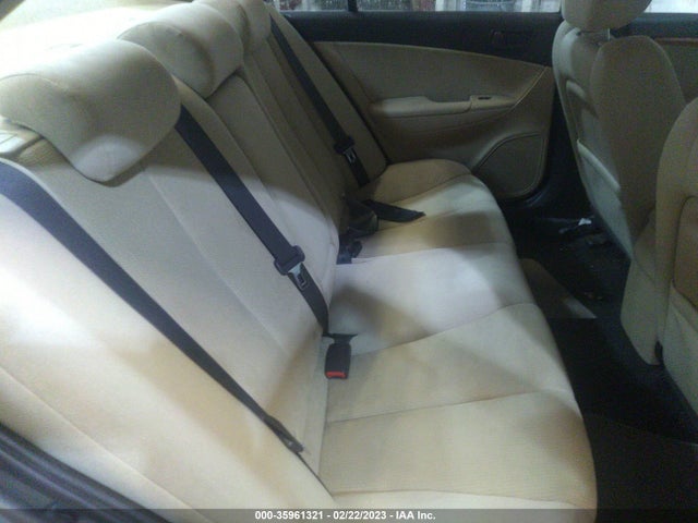 2009 HYUNDAI SONATA GLS VIN: 5NPET46F79H465049