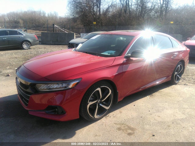 2021 HONDA ACCORD SEDAN SPORT VIN: 1HGCV2F39MA017747
