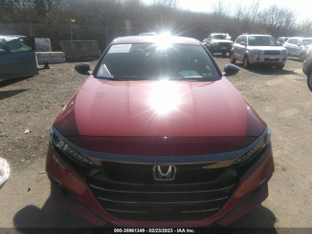 2021 HONDA ACCORD SEDAN SPORT VIN: 1HGCV2F39MA017747