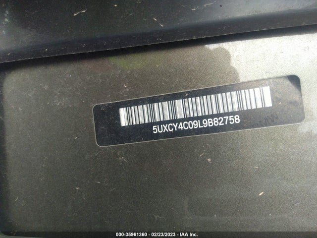 2020 BMW X6, VIN: 5UXCY4C09L9B82758