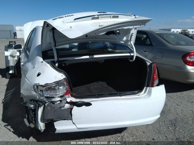 2007 KIA SPECTRA EX VIN: KNAFE122X75477237