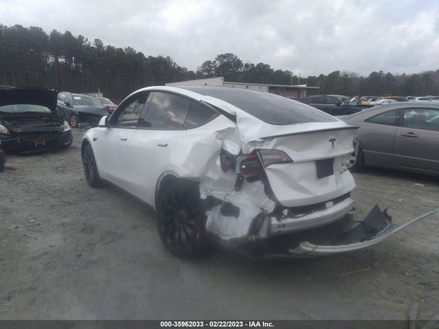 Tesla Model Y Performance 2022 7SAYGDEFXNF517286 Image 4