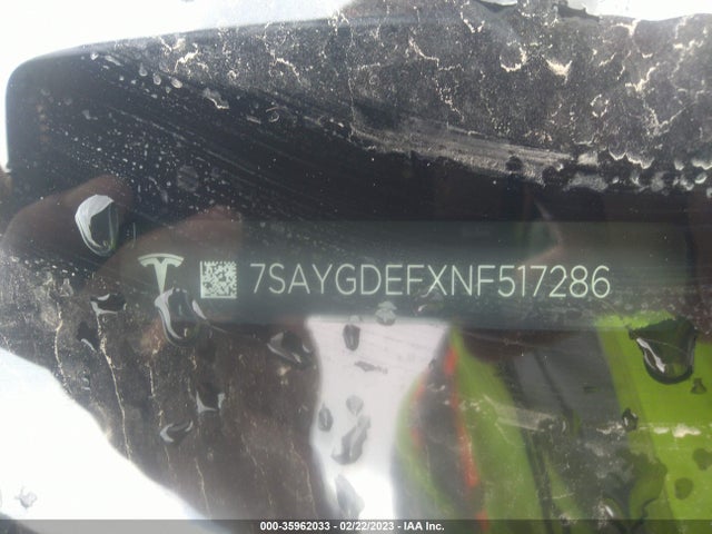 Tesla Model Y Performance 2022 7SAYGDEFXNF517286 Image 10