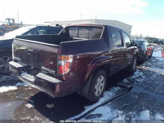 2007 HONDA RIDGELINE RTL W/LEATHER VIN: 2HJYK16587H545466