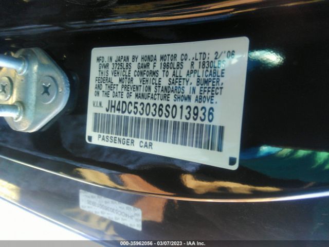 JH4DC53036S013936 Acura Rsx Type-s Leather