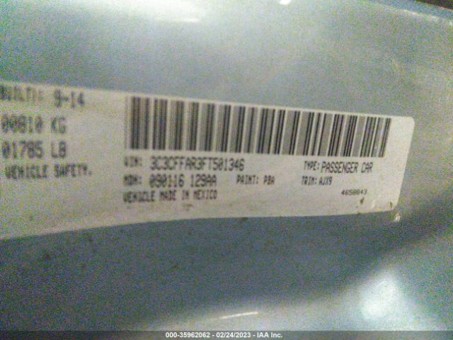 3C3CFFAR3FT501346 Fiat 500 POP