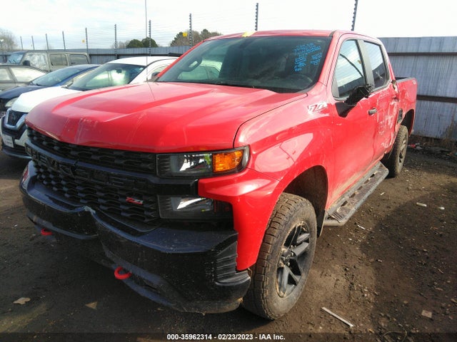 2019 CHEVROLET SILVERADO 1500 CUSTOM TRAIL BOSS VIN: 1GCPYCEFXKZ399584