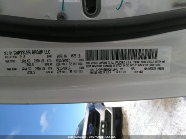 1J4NF4GB6AD615045 Jeep Patriot Limited