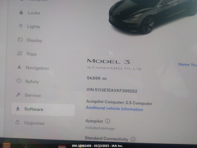Tesla Model 3 Range 2019 5YJ3E1EAXKF399252 Image 9
