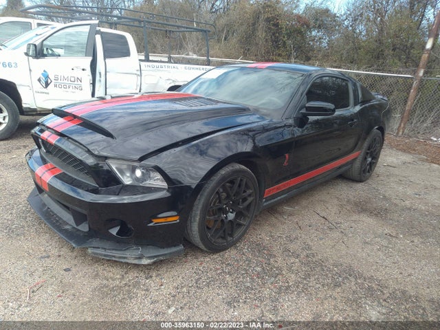 2012 FORD MUSTANG SHELBY GT500 VIN: 1ZVBP8JS2C5252260