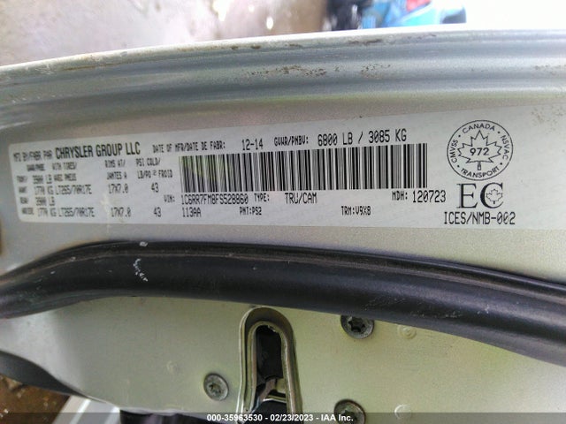 1C6RR7FM8FS528860 RAM 1500 Tradesman