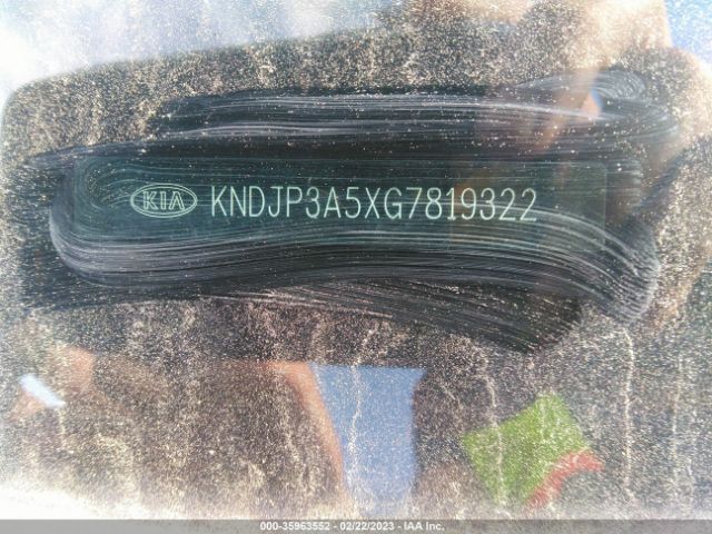 KNDJP3A5XG7819322 KIA SOUL +