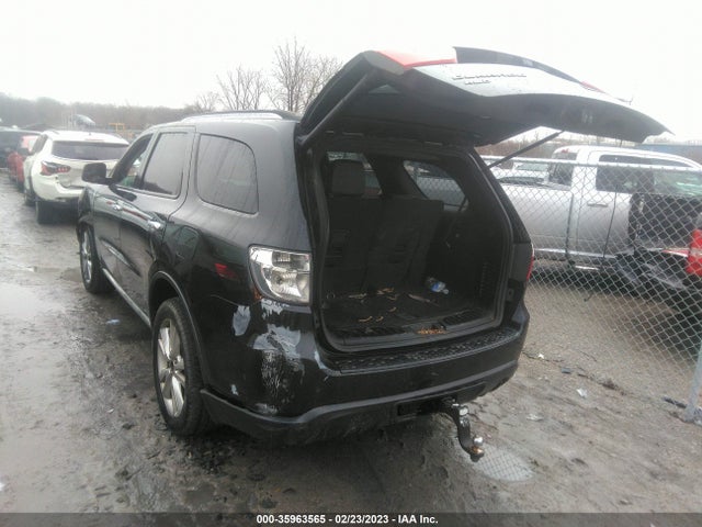 2013 DODGE DURANGO CREW VIN: 1C4RDJDG3DC535661