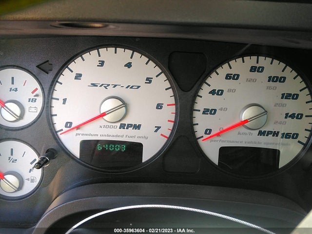 Dodge RAM SRT-10 2005 3D3HA18H05G812697 Image 8