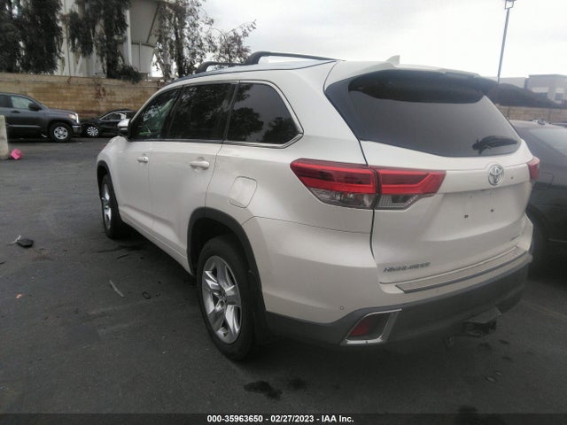 2018 TOYOTA HIGHLANDER LIMITED VIN: 5TDDZRFH5JS853954