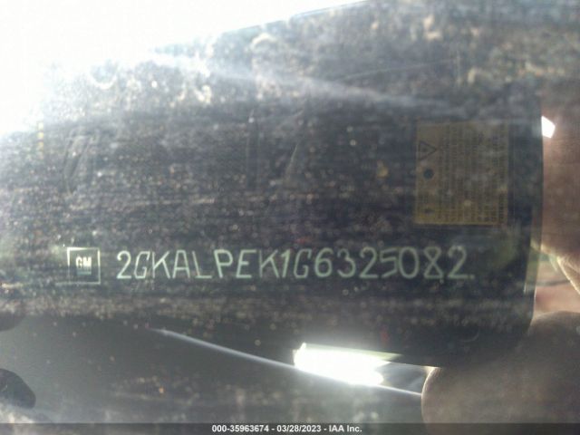 2GKALPEK1G6325082 GMC Terrain Slt