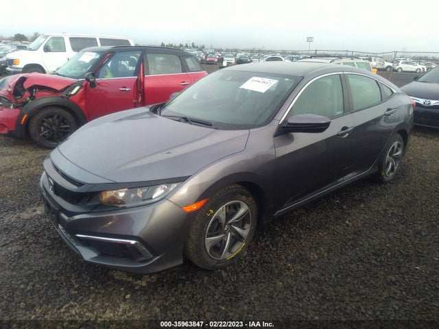 Honda Civic Sedan Lx 2019 19XFC2F61KE200338 Image 2