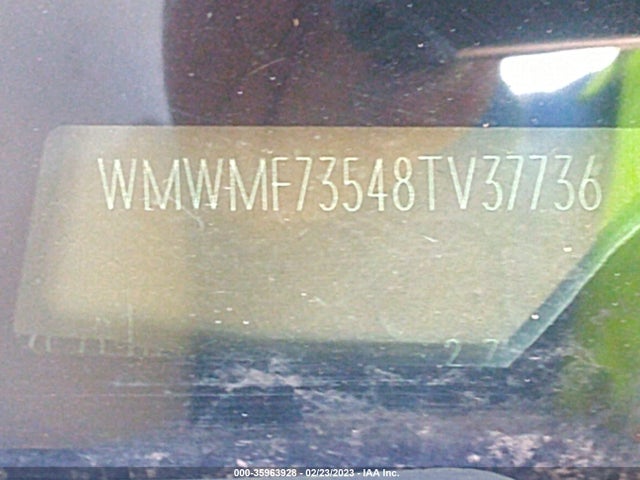 WMWMF73548TV37736 Mini Cooper Hardtop S